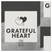 Grateful Heart Stoff (Nahaufnahme)