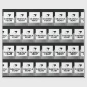 Grateful Heart. Wrapping Paper. Geschenkpapier (Flach)