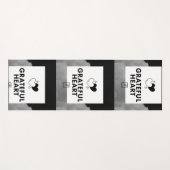 Grateful Heart Yogamatte (Vorderseite (Horizontal))