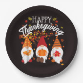 Grateful Hearts & Autumn Whimsy Pappteller (Vorderseite)