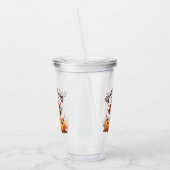 Grateful Hearts Thanksgiving Turkey Acryltrinkbecher (Links)