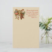 Grateful in Faith Briefpapier (Stehend Vorderseite)