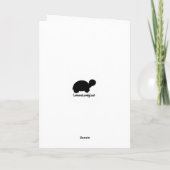 Grateful Kitty Dankeskarte (Rückseite)