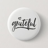 Grateful minimalistischer benutzerdefinierter Hint Button (Vorderseite)