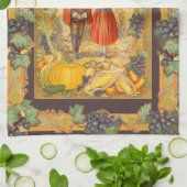 Grateful Pilgrims Erntedank Küchentücher (Gefaltet)