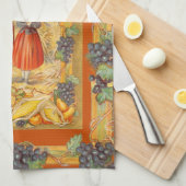Grateful Pilgrims Erntedank Küchentücher (Viertel Falte)