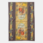 Grateful Pilgrims Erntedank Küchentücher (Vertikal)