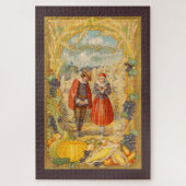 Grateful Pilgrims Erntedank Puzzles (Vertikal)