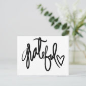 Grateful Postcard Postkarte (Stehend Vorderseite)