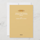 GRATEFUL Skript glücklich danken Grußkarte Feiertagskarte (Rückseite)