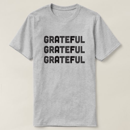 GrAteFul | T - SHIRT | Subtile AF (Design vorne)