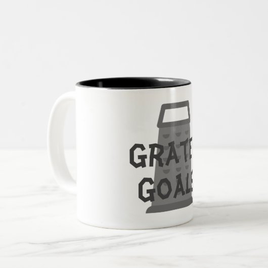 Grater Goals Coffee Tasse (Vorderseite Links)