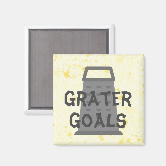 Grater Goals Magnet (Vorderseite/Rückseite)