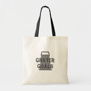 Grater Goals Tote Tag Tragetasche