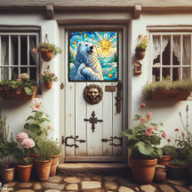 Grateure Polar Bären Imitate aus Glas