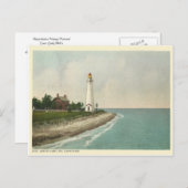 Gratiot Light Michigan Postkarte (Vorne/Hinten)