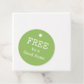 GRATIS auf eine gute Zuhause Geschenkanhänger (Beispiel)