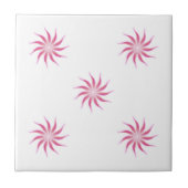Gratis Blumen Hübsch in rosa Blätter Kunst Fliese (Vorderseite)