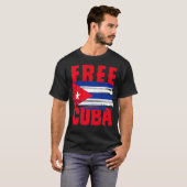 Gratis Cuba Premium T-Shirt (Vorne ganz)