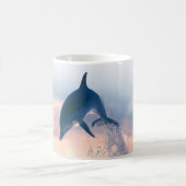 Gratis-Delphin Verwandlungstasse (Mittel)