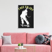Gratis Enjoy Retro Urban Skateboarding Leinwanddruck (Insitu (Wohnzimmer))