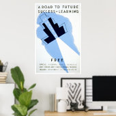 Gratis Erwachsene Schulen 1938 WPA Poster (Heimbüro)