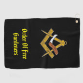 Gratis-Gartenhandtuch Golfhandtuch (Horizontal)