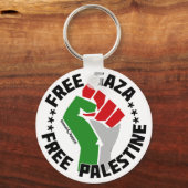 Gratis-Gazastreifen Schlüsselanhänger (Vorderseite)
