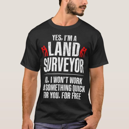 Gratis-Geschenke für die Besichtigung von Land T-Shirt (Vorderseite)