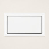 Gratis Getränkekarte für Black & White Wedding Gut (Rückseite)