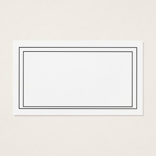 Gratis Getränkekarte für Black & White Wedding Gut (Rückseite)