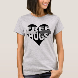 Gratis-Hugs mit Herz T-Shirt