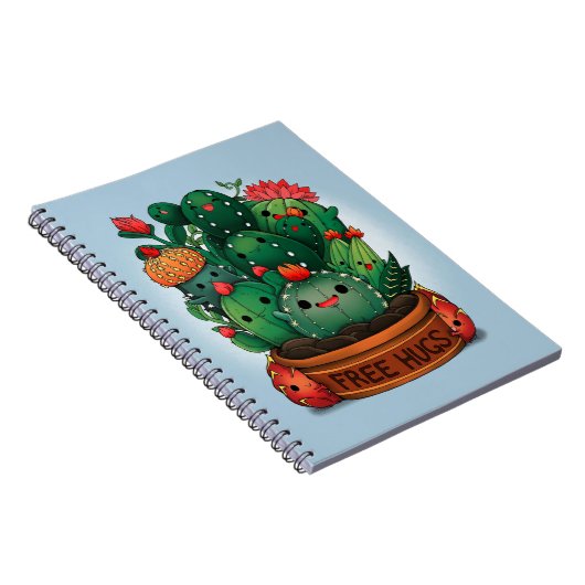 Gratis-Hugs-Sukkulente Notizblock (Rechte Seite)