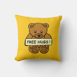 Gratis Hugs Teddy Custom Wire Kissen