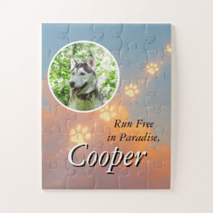 Gratis im Paradise Hundetest mit Paw Prints laufen Puzzle