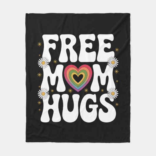 Gratis Mama Hug Transgender Lesben Gay LGBT Prix Fleecedecke (Vorderseite)