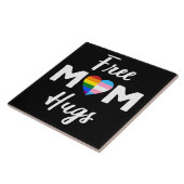 Gratis Mama Hugs II - Rainbow Gay Trans Pride Fliese (Seite)