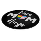 Gratis Mama Hugs II - Rainbow Gay Trans Pride Schneidebrett (Ecke)