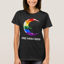 Gratis Mama Hugs LGBT Moon Hugs T-Shirt