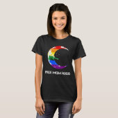 Gratis Mama Hugs LGBT Moon Hugs T-Shirt (Vorne ganz)