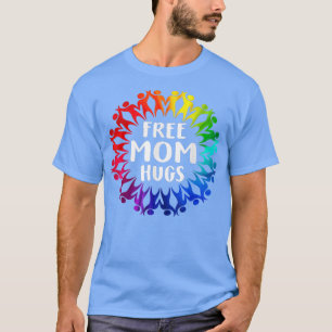 Gratis Mama Hugs Pride LGBT T Geschenk T-Shirt