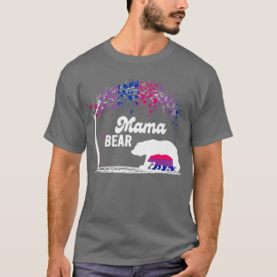 Gratis Mama Hugs Proud Mama Bear Biseual Pride LGB T-Shirt