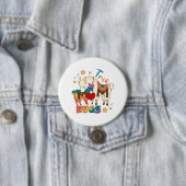 Gratis Mama - Rainbow Sheep LGBTQ Pride Hug Button (Beispiel)