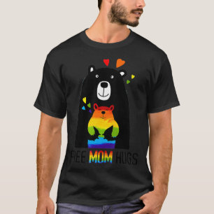 Gratis Mama Shirt Regenbogenbär LGBT Pride Monat