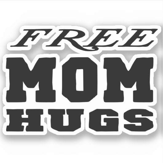 Gratis-Muttergeschenk Aufkleber (Vorderseite)