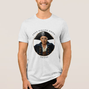 Gratis-Piratenhugs für meinen Vater Tri-Blend Shirt