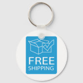 Gratis-Schlüsselanhänger für den Versand Schlüsselanhänger (Vorderseite)