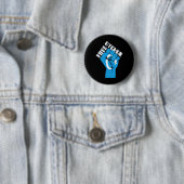 Gratis Uigurer Rückstand Fest mit uigurischer Flag Button (Beispiel)