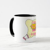 gratis Umarmungen und Küsse Tasse (Vorderseite Links)