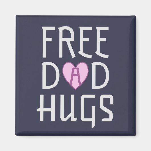 Gratis-Vater Magnet (Vorne)